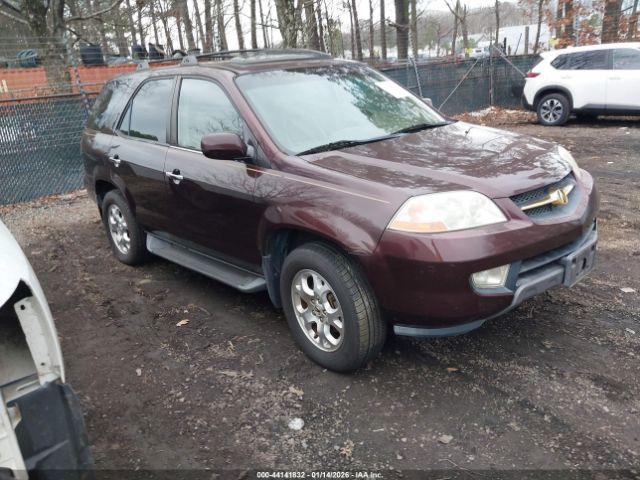 2001 ACURA MDX 2HNYD18891H510684