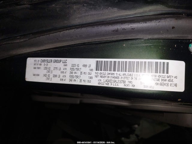 Aukcja sprzedaży 2010 Jeep Wrangler Sport, vin: 1J4GA2D16AL216780, numer aukcji: 44141841