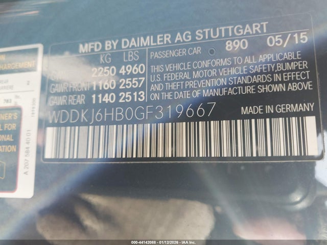 2016 MERCEDES-BENZ E 400 WDDKJ6HB0GF319667 Photo 8