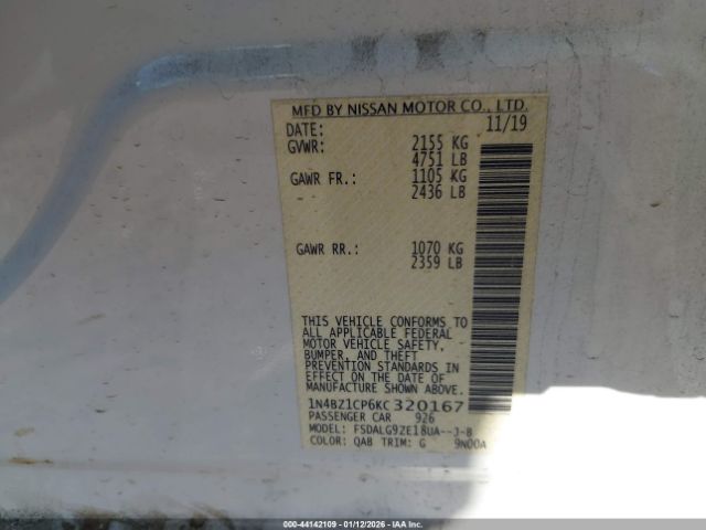 2019 NISSAN LEAF 1N4BZ1CP6KC320167 Photo 8