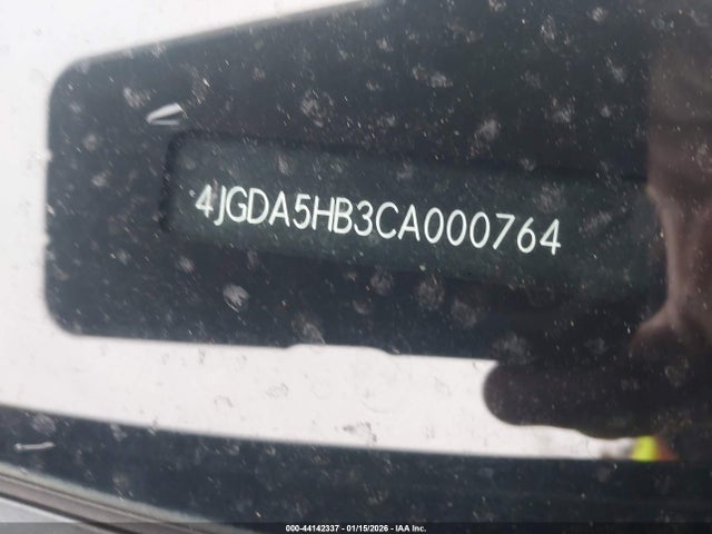 Aukcja sprzedaży 2012 Mercedes-benz Ml 350 4matic, vin: 4JGDA5HB3CA000764, numer aukcji: 44142337