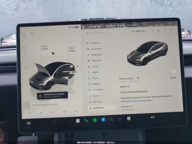 2025 TESLA MODEL 3 5YJ3E1EA2SF952928 Photo 6