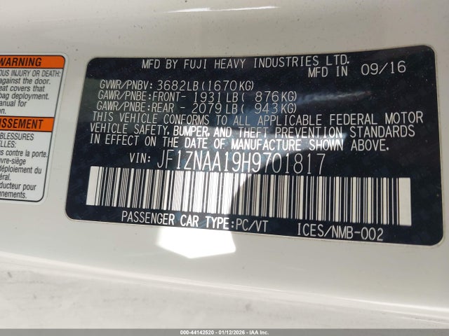 2017 TOYOTA 86 JF1ZNAA19H9701817 Photo 8