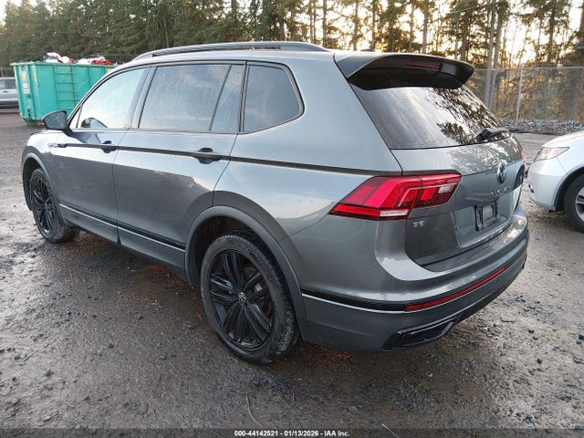 3VV8B7AX3NM007760 Volkswagen Tiguan 2.0t Se R-line Black