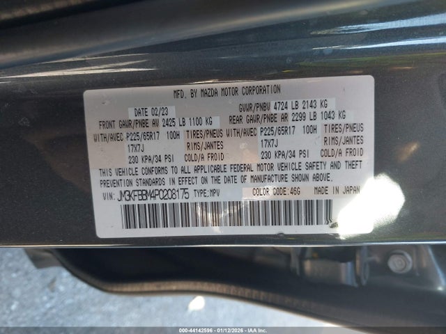 2023 MAZDA CX-5 JM3KFBBM4P0208175 Photo 8