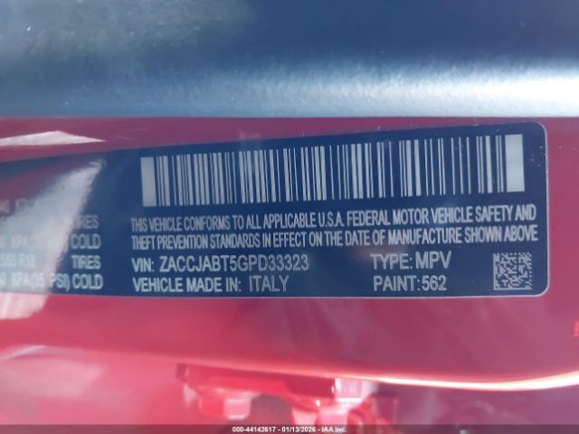 2016 JEEP RENEGADE ZACCJABT5GPD33323 Photo 8