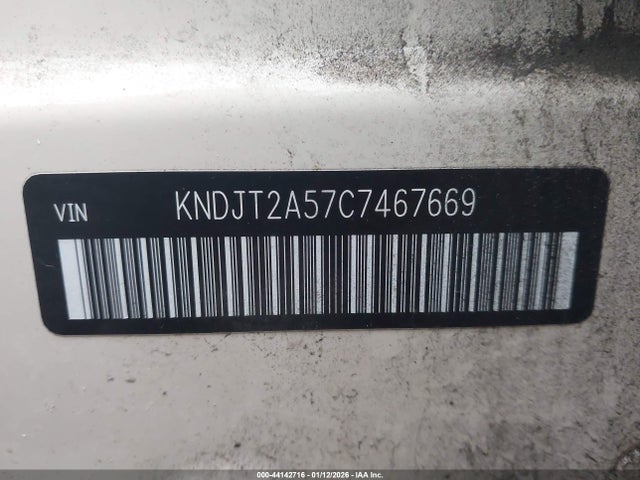 2012 KIA SOUL KNDJT2A57C7467669 Photo 8