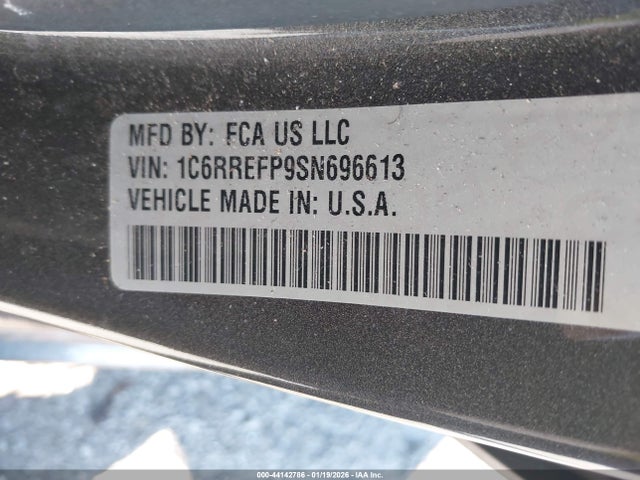 Продаж на аукціоні авто 2025 Ram 1500 Big Horn  4x2 5'7 Box, vin: 1C6RREFP9SN696613, номер лоту: 44142786