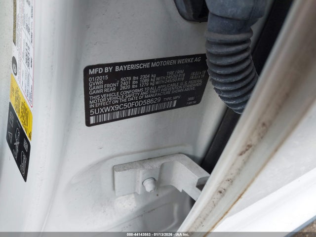2015 BMW X3 5UXWX9C50F0D58629 Photo 8