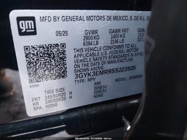 2025 CADILLAC OPTIQ 3GYK3EMR9SS223505 Photo 8