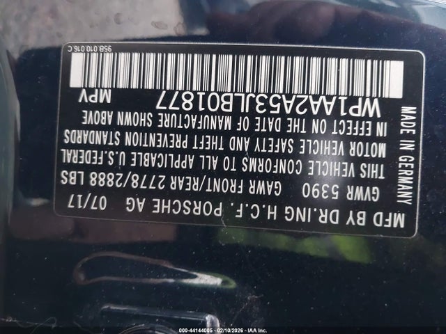 2018 PORSCHE MACAN WP1AA2A53JLB01877 Photo 8