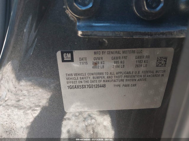 2016 CADILLAC CTS 1G6AX5SX7G0128448 Photo 8