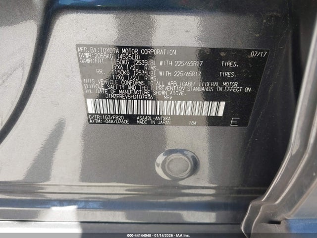 2017 TOYOTA RAV4 JTMZFREV5HD107936 Photo 8