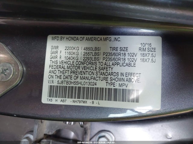 2017 ACURA RDX 5J8TB3H55HL013024 Photo 8