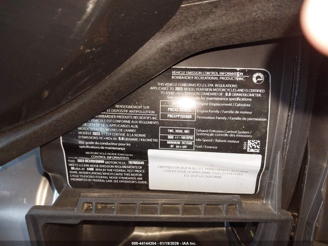 2023 CAN-AM RYKER 3JB2JEG48PJ002005 Photo 9