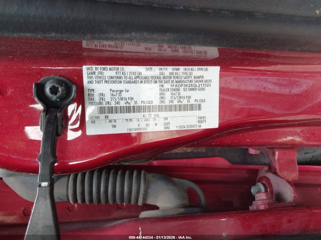 Ford FOCUS SE 2016 1FADP3K25GL217023 Image 9