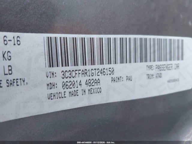 2016 FIAT 500 3C3CFFAR1GT246150 Photo 8