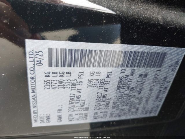 2025 NISSAN ROGUE 5N1BT3AB6SC853971 Photo 8