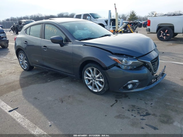 2016 Mazda Mazda3 S Grand Touring მანქანა იყიდება აუქციონზე, vin: JM1BM1N37G1354396, აუქციონის ნომერი: 44144591