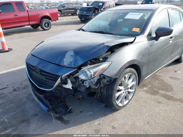 2016 Mazda Mazda3 S Grand Touring მანქანა იყიდება აუქციონზე, vin: JM1BM1N37G1354396, აუქციონის ნომერი: 44144591
