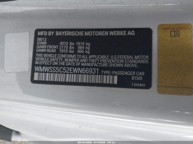 2014 MINI PACEMAN WMWSS5C52EWN66931 Photo 8