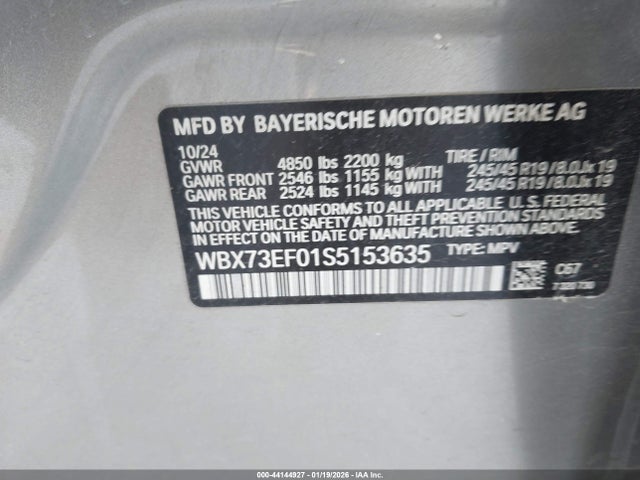2025 BMW X1 WBX73EF01S5153635 Photo 8