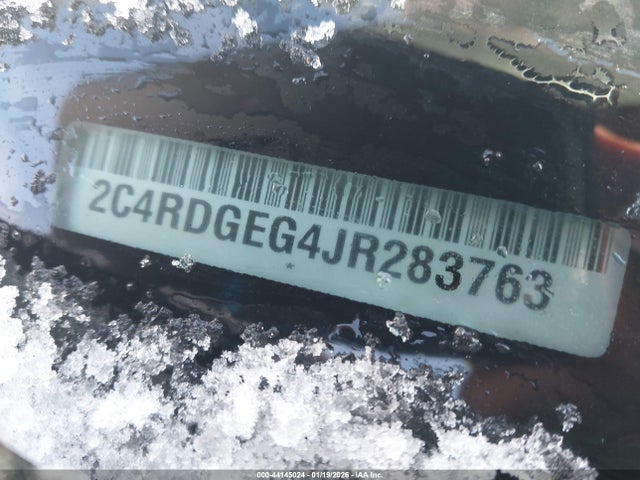 Aukcja sprzedaży 2018 Dodge Grand Caravan Gt, vin: 2C4RDGEG4JR283763, numer aukcji: 44145024