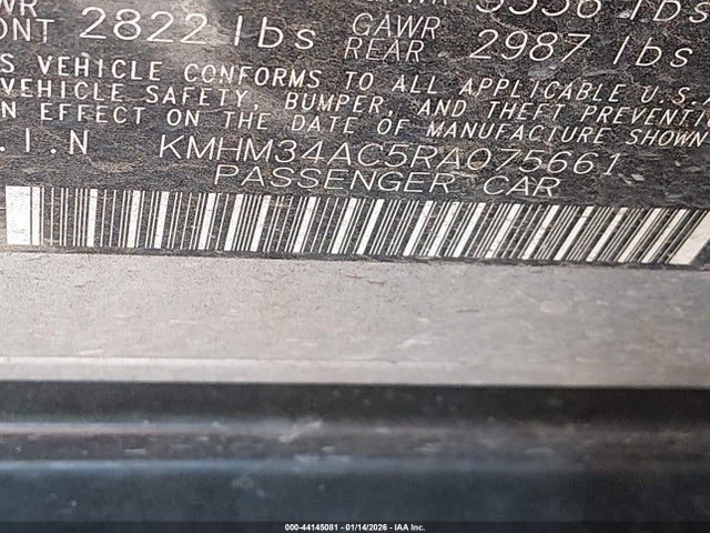 2024 HYUNDAI IONIQ 6 KMHM34AC5RA075661 Photo 8