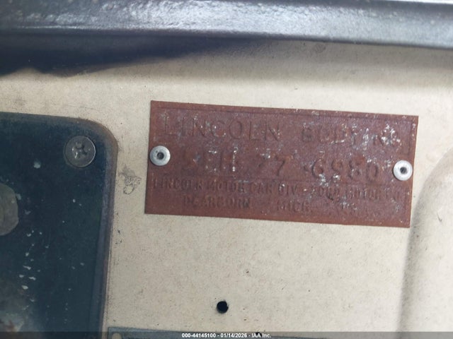 1947 LINCOLN COUPE 5EH776980 Photo 8