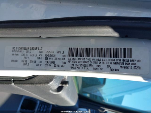 2012 JEEP LIBERTY 1C4PJMFK5CW195641 Photo 8