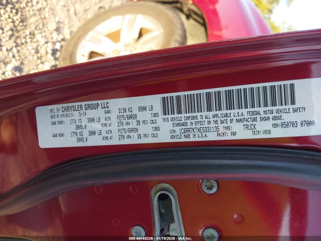 2014 RAM 1500 1C6RR7KTXES331135 Photo 8