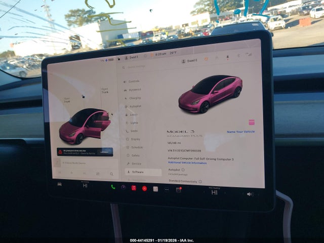 Tesla Model 3 Standard Range Plus Rear-wheel Drive 2021 5YJ3E1EA7MF090339 Image 7