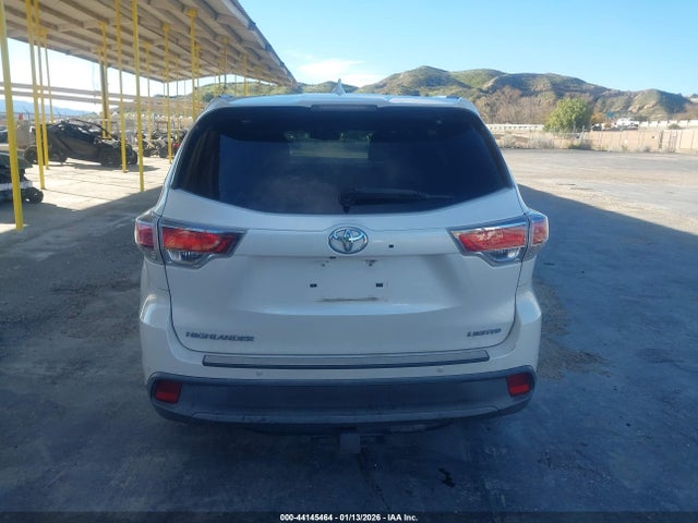5TDYKRFH8GS181600 Toyota Highlander Limited V6