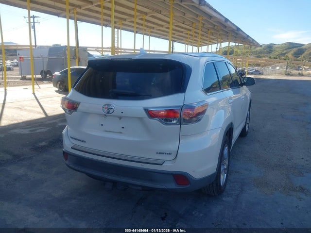 5TDYKRFH8GS181600 Toyota Highlander Limited V6