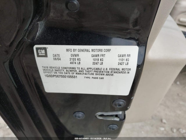 2005 CADILLAC CTS 1G6DP567550105531 Photo 8