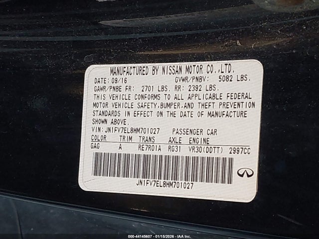 2017 INFINITI Q60 JN1FV7EL8HM701027 Photo 8