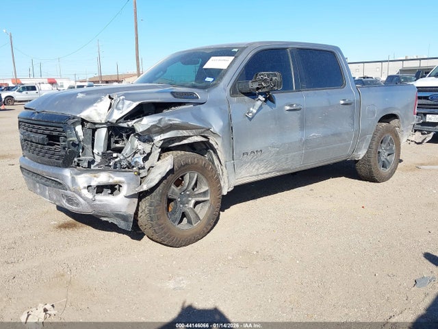 44146066 :رقم المزاد ، 1C6RREFT8NN415564 vin ، 2022 Ram 1500 Lone Star  4x2 5'7 Box مزاد بيع