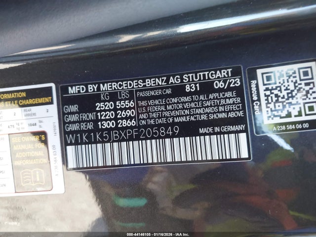 2023 MERCEDES-BENZ E 450 W1K1K5JBXPF205849 Photo 8