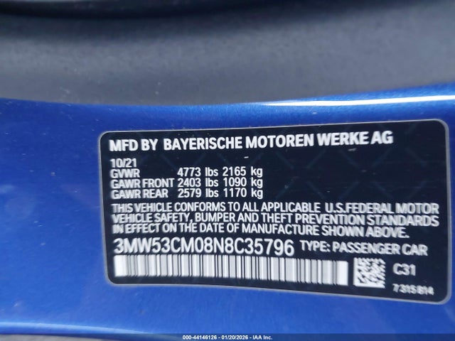2022 BMW M240 3MW53CM08N8C35796 Photo 8