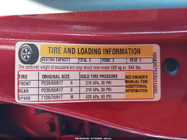 2007 CADILLAC DTS 1G6KD57Y27U113282 Photo 8