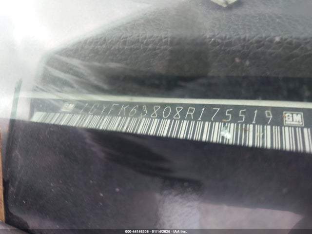 2008 Cadillac Escalade Standard მანქანა იყიდება აუქციონზე, vin: 1GYFK63808R175519, აუქციონის ნომერი: 44146206