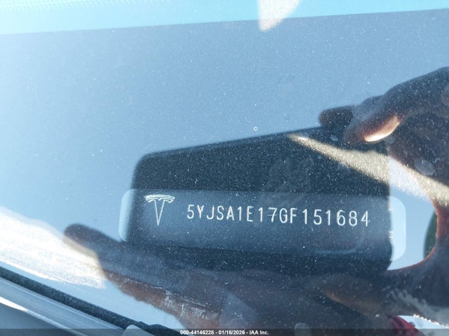 2016 TESLA MODEL S 5YJSA1E17GF151684 Photo 8