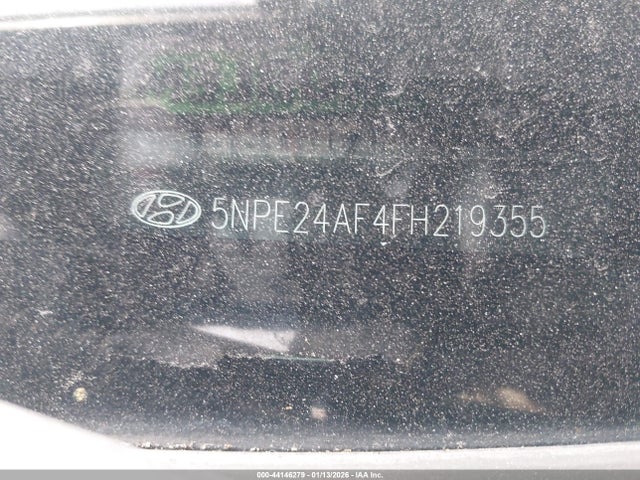 5NPE24AF4FH219355 Hyundai SONATA SE