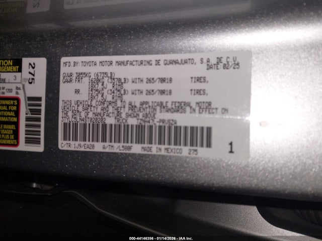 3TYLC5LN4ST020202 Toyota Tacoma Hybrid Trd Off Road