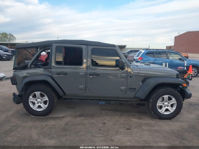 Продаж на аукціоні авто 2021 Jeep Wrangler Unlimited Sport S 4x4, vin: 1C4HJXDN9MW832583, номер лоту: 44146418