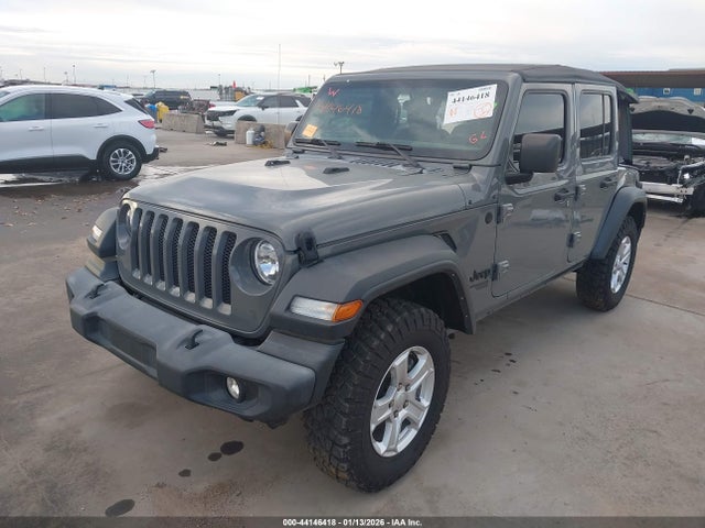Продаж на аукціоні авто 2021 Jeep Wrangler Unlimited Sport S 4x4, vin: 1C4HJXDN9MW832583, номер лоту: 44146418
