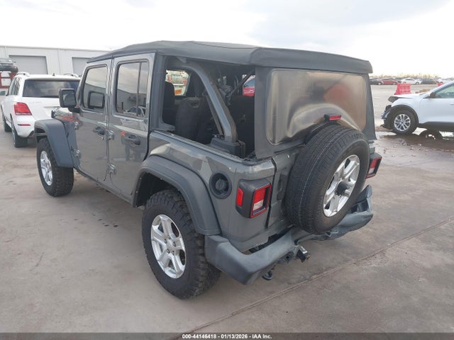 Продаж на аукціоні авто 2021 Jeep Wrangler Unlimited Sport S 4x4, vin: 1C4HJXDN9MW832583, номер лоту: 44146418
