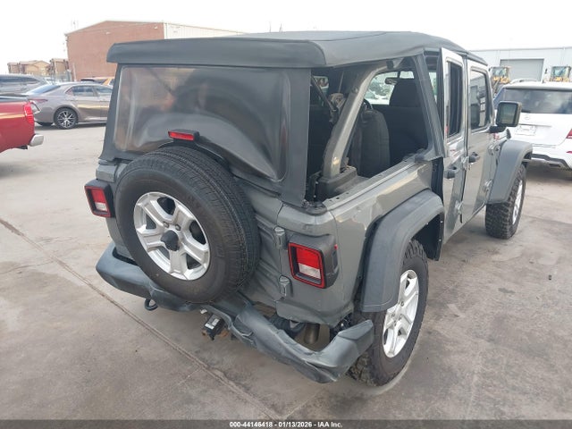 Продаж на аукціоні авто 2021 Jeep Wrangler Unlimited Sport S 4x4, vin: 1C4HJXDN9MW832583, номер лоту: 44146418
