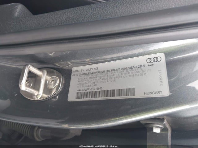 2016 AUDI A3 WAUA7GFF1G1016665 Photo 8