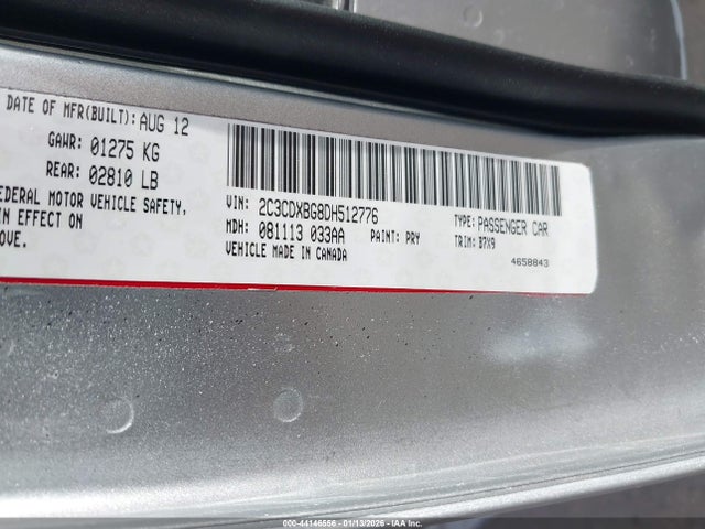 2C3CDXBG1NH182643 Dodge Charger Sxt Rwd
